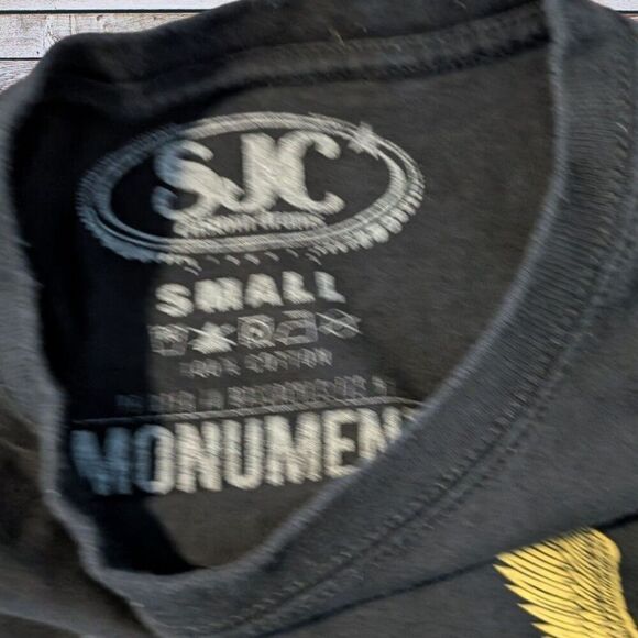 Retro SJC CUSTOM DRUMS LOGO Mens Small Shirt - Picture 7 of 7